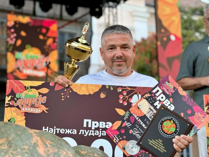 Kokai ponovo šampion u kategoriji najtežeg ploda, Dušan Jankov uzgajio najdužu tikvu