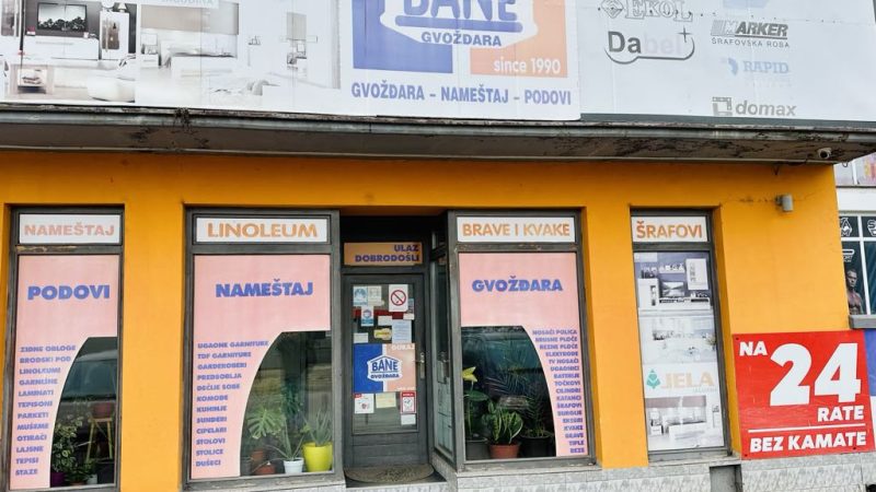 Bane gvožđara: U toku velika rasprodaja nameštaja iz salona
