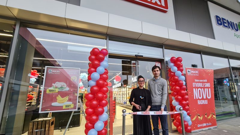 Otvoren novi Maxi supermarket u Kikindi
