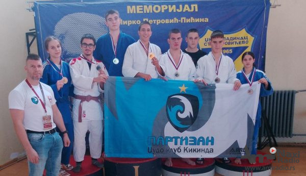 Džudisti „Partizana“ osvojili sedam medalja na takmičenju „Junior open“ u Stepanovićevu