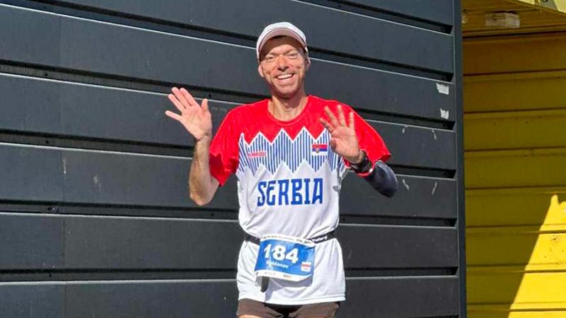 Ultramaratonac Koldanov doprineo postizanju nacionalnog rekorda na Svetskom prvenstvu u Francuskoj
