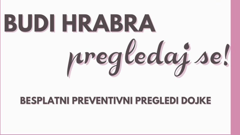„Budi hrabra, pregledaj se“: Za vikend besplatni ultrazvučni pregledi dojki u pokretnoj ordinaciji na Trgu