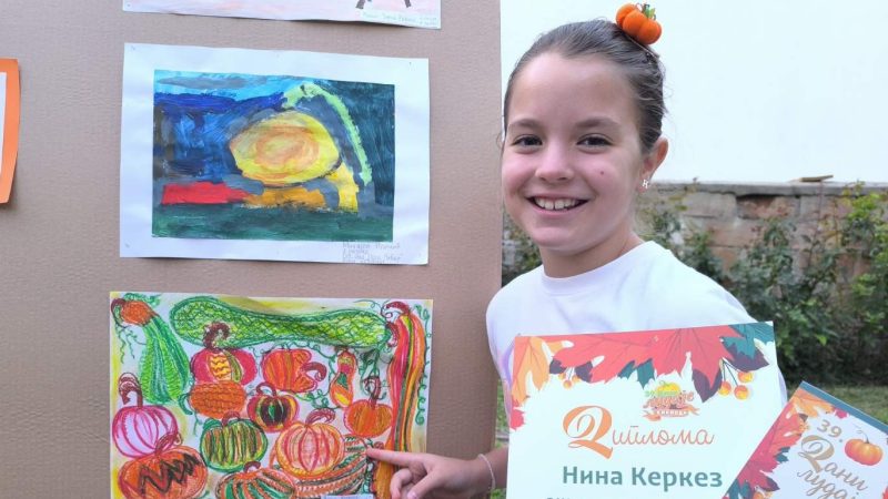 Nina Kerkez osvojila 2. mesto na likovnom konkursu na temu „Moj heroj“ Izdavačke kuće „Klet“