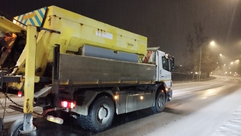 U Kikindi pada sneg: Zimska služba na terenu