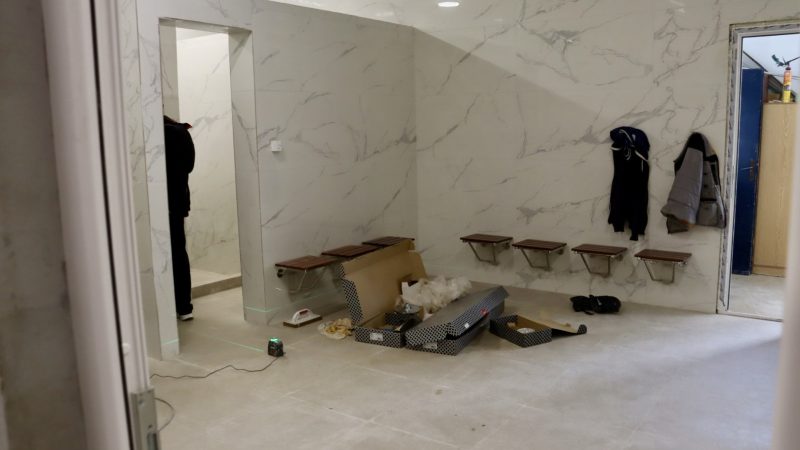 Uskoro nove svlačionice u Kulturno-sportskom centru “Jezero“