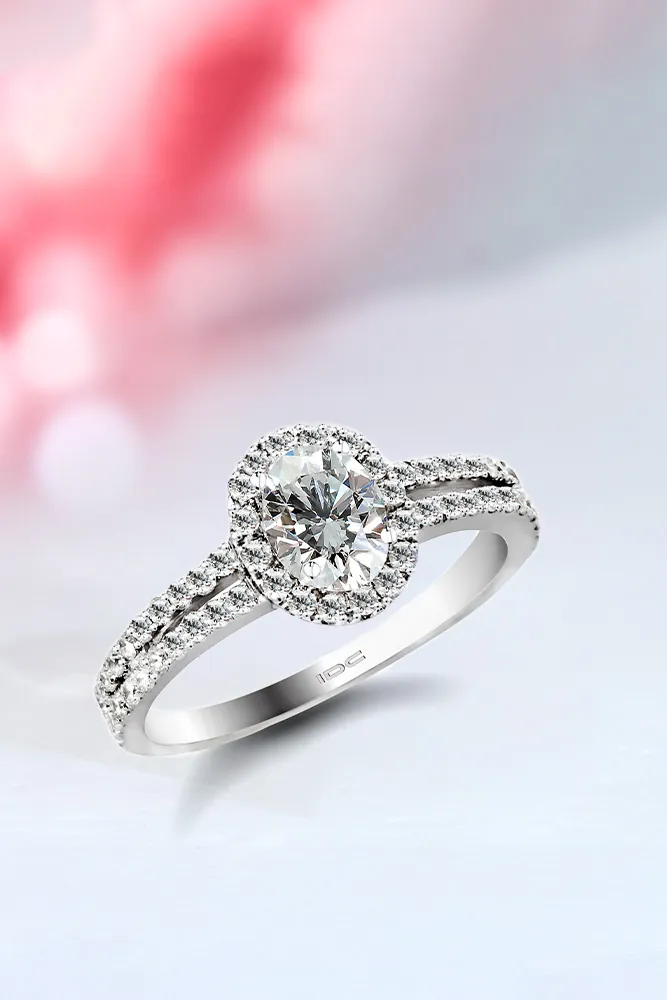 Dijamantski verenički prsten 