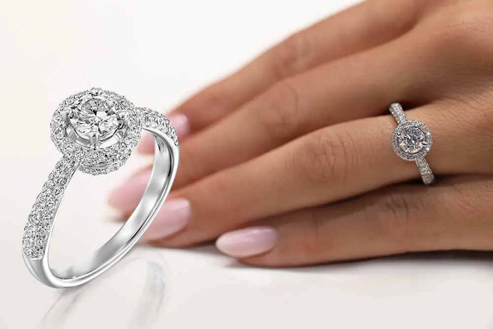 Dijamantski verenički prsten