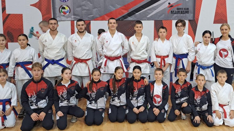 Karatisti „Feniksa“ osvojili 14 medalja na „Mavaši kupu“ u Novom Sadu