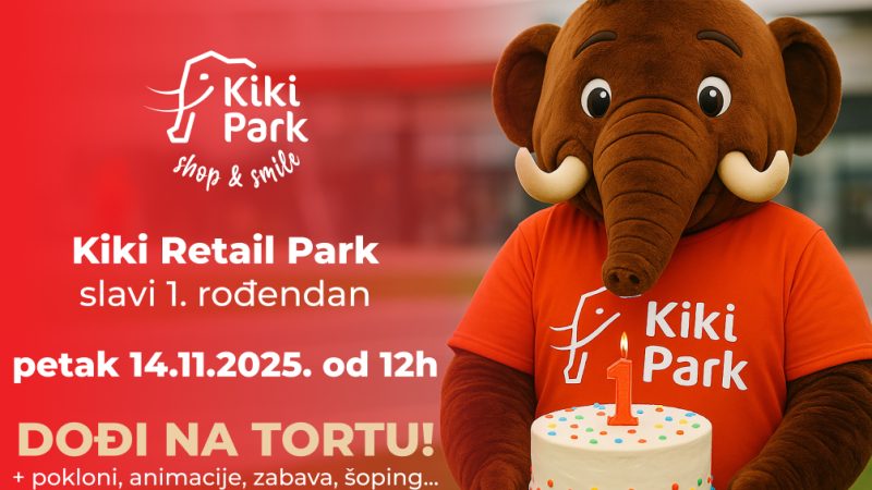 Kiki ritejl park 14. novembra slavi rođendan: Svi ste pozvani