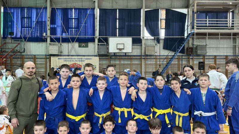 Uspeh džudista na 37. Međunarodnom turniru „Temerin 2026“