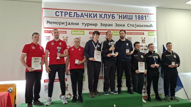 Vicešampionska titula za kikindske strelce u Nišu