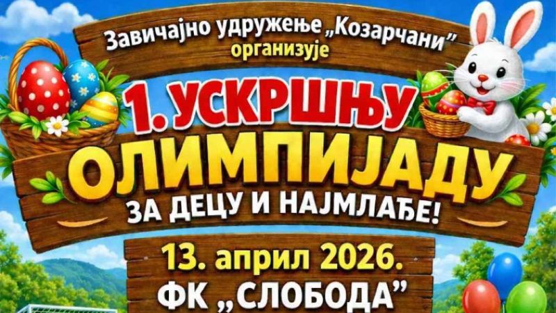 Vaskršnji program u Novim Kozarcima od petka do ponedeljka