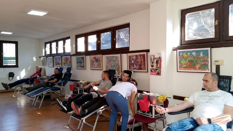 Na današnjoj akciji prikupljena 61 jedinica krvi
