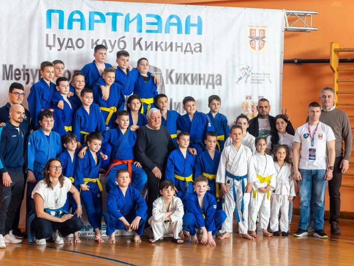 Džudisti „Partizana“ osvojili 8 medalja na Međunarodnom kupu u Kikindi
