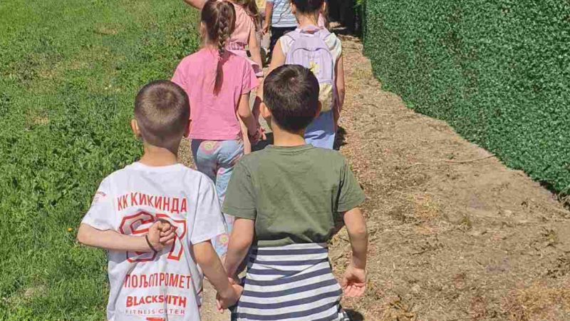 Ravničarenje u Tarašu: Mali Kikinđani u evropskom selu roda