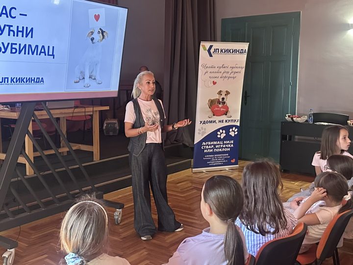 JP „Kikinda“ nastavlja edukaciju najmlađih o odgovornom vlasništvu i dobrobiti životinja