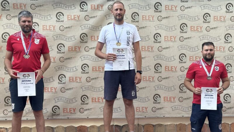Duško Petrov šampion Srbije u disciplini pištolj središnjeg paljenja
