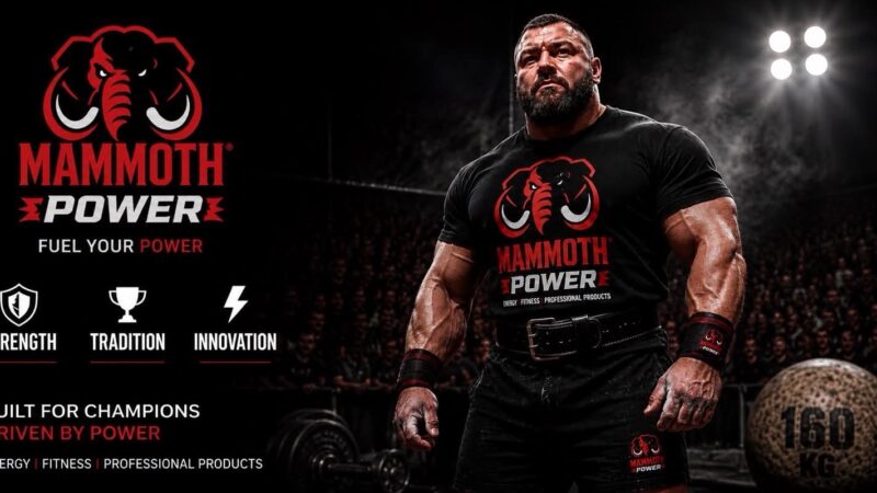 Novo partnerstvo za velike sportske događaje: Mammoth Power uz Stongmen