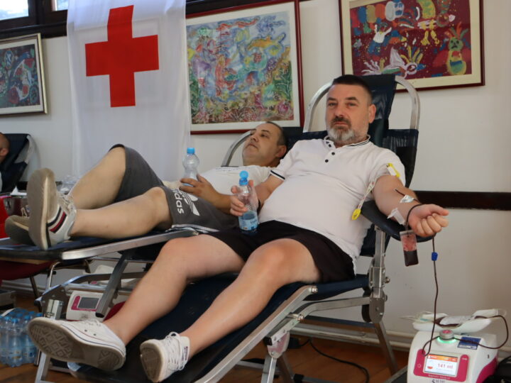 Dobar odziv na današnjoj akciji: 60 sugrađana dalo krv