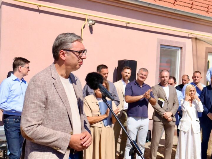 Predsednik Vučić u poseti Severnobanatskom okrugu