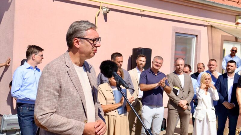 Predsednik Vučić u poseti Severnobanatskom okrugu