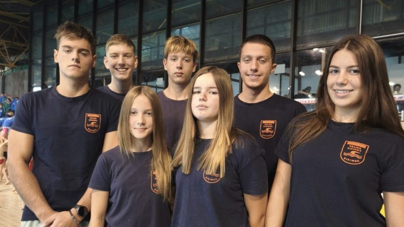 Kikindski plivači osvojili 10 medalja na mitingu “Zmaj 2026” u Novom Sadu