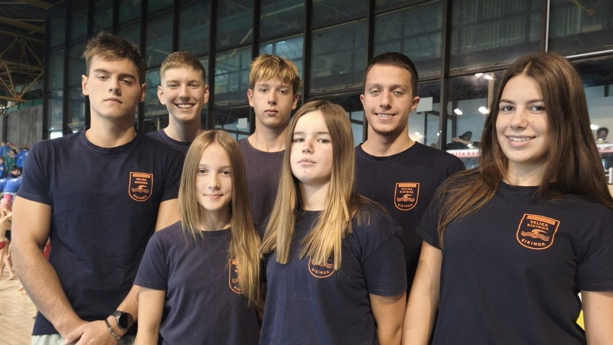 Kikindski plivači osvojili 10 medalja na mitingu „Zmaj 2026“ u Novom Sadu